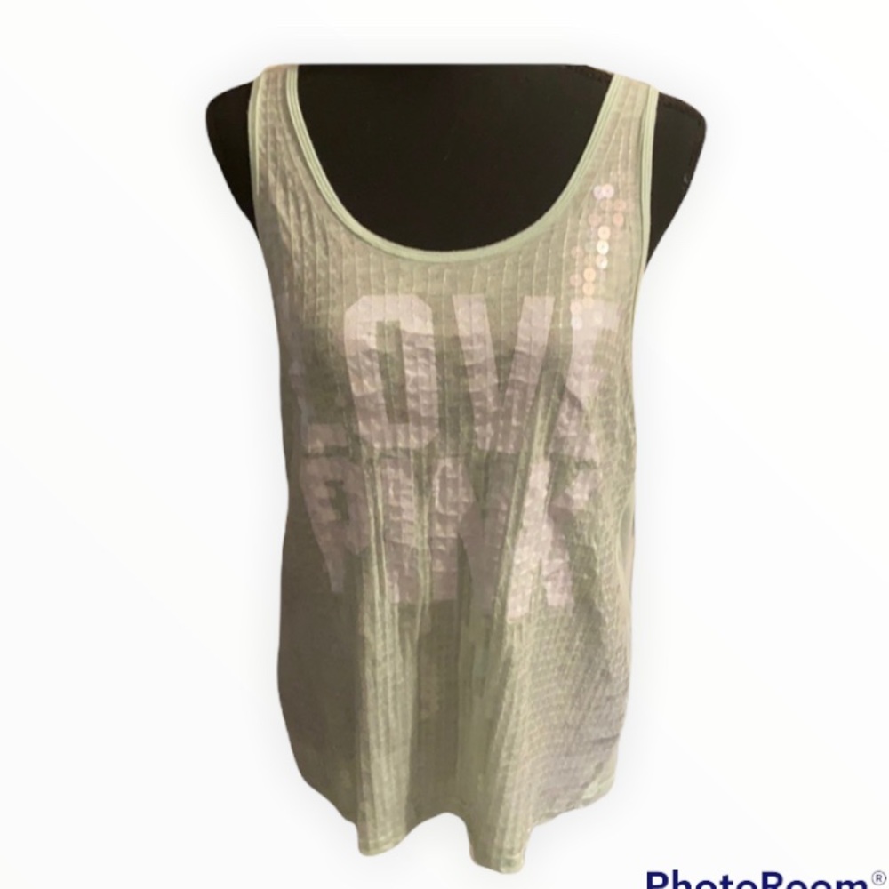 Victoria’s Secret PINK Sequin Tanktop Small